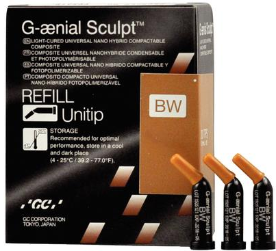 G-aenial Sculpt Universal Composite, Unitip Refill, 0.16 ml