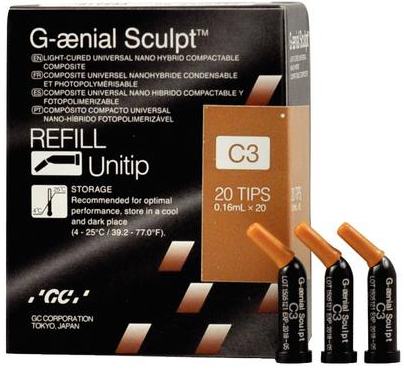 G-aenial Sculpt Universal Composite, Unitip Refill, 0.16 ml