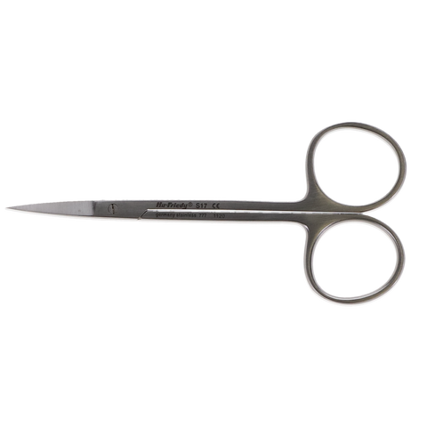 Iris Scissors, Standard Series, Straight/Delicate, 4-1/2", # 17, 1/Pk, S17