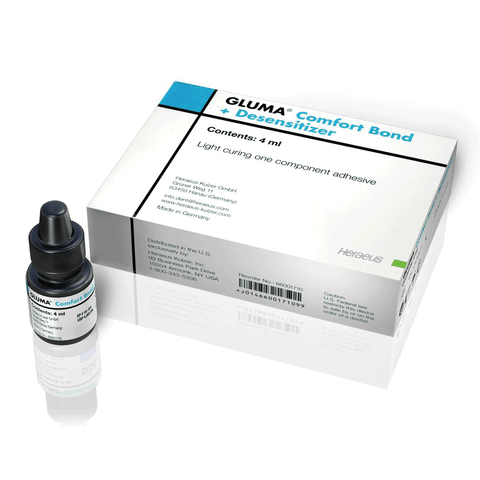 Gluma Comfort Bond & Desensitizer Total-Etch Adhesive, Clinic Pack, 4 ml, 3/Pk, 66018222