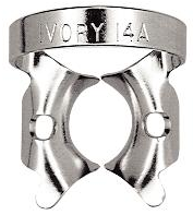 Ivory Rubber Dam Clamp # 14A, 1/Pk, 50057356