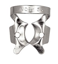 Ivory Rubber Dam Clamp # 56, 1/Pk, 50057374
