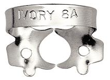 Ivory Rubber Dam Clamp # 8A, 1/Pk, 50057336
