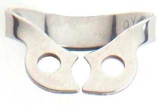 Ivory Rubber Dam Clamp # W2, 1/Pk, 50057510