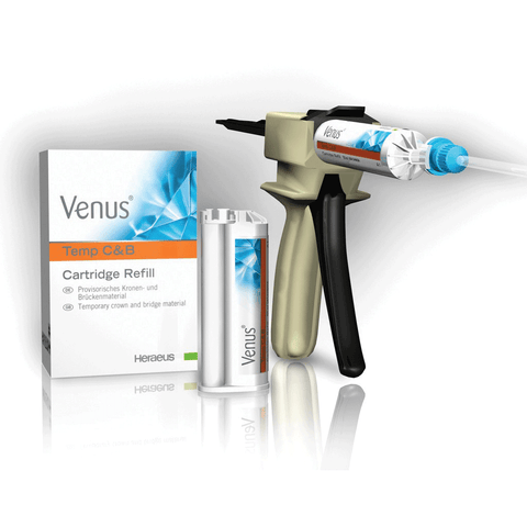 Venus Temp 2 Temporary Crown & Bridge Material, Cartridge Refill, 50 ml, A2, 1/Pk, 66049182
