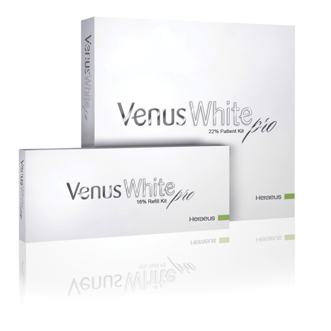 Venus White Pro Whitening Gel 16% Carbamide Peroxide Syringe Patient Kit, 40005166, Cosmetic Dentistry, Bleaching and Tooth Whitening