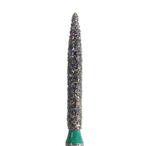 NeoDiamond Operative Diamond Single-Use Bur, FG, Flame, 1.2 mm, Coarse, 25/Pk 1512.10C