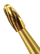 NeoBurr 12-Blade Trimming & Finishing Carbide Burs, FG, Egg, 7404, 1.4 mm, 25/Pk