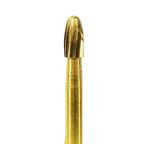 NeoBurr 12-Blade Trimming & Finishing Carbide Single-Use Burs, FG, Egg, 7406, 1.8 mm, 25/Pk