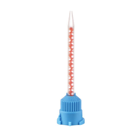 Pac-Dent HP Mixing Tips, Blue (Orange inside). Package of 25 tips, 110351