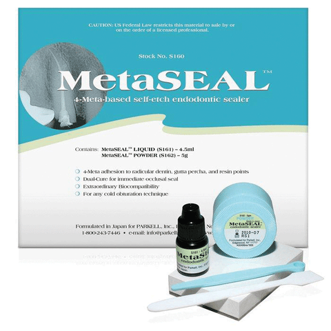 MetaSeal Endodontic Root Canal Sealer, Complete Kit, 5 g, S160