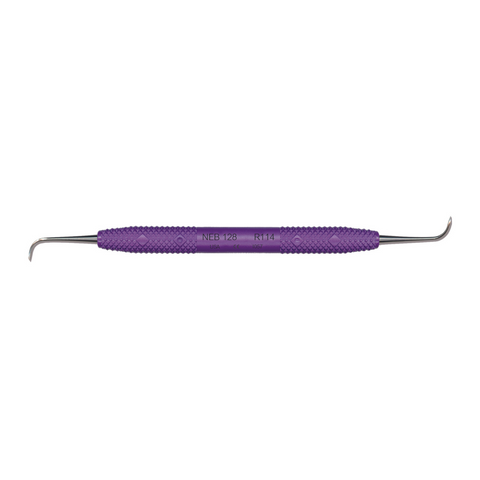Cruise Line Sickle Scaler, Double-Ended, 128 Nebraska, Anterior, Purple, 1/Pk, R114