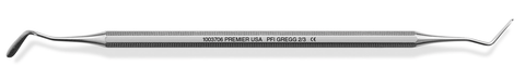 Plastic Filling Instrument, Double-End, Gregg, Octagonal Handle, # PFI 2/3, 1/Pk, 1003706
