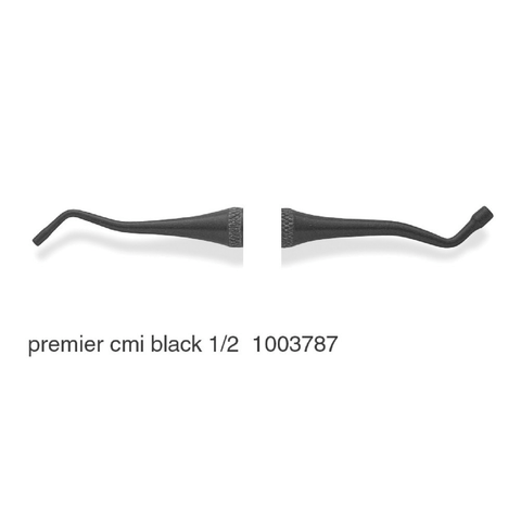 Plugger, CMI, Double-End, Round Handle, # 1/2, Black, 1/Pk, 1003787
