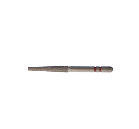 Two Striper Diamond Burs, FG, Flat-End Taper, 703.10, 1.8 mm, Fine, Red, 5/Pk, 2015377
