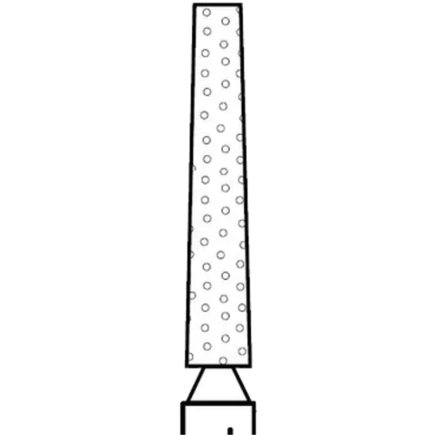 Two Striper Diamond Burs, FG, Flat-End Taper, 722.8, 1.5 mm, Coarse, Green, 5/Pk, 2015358