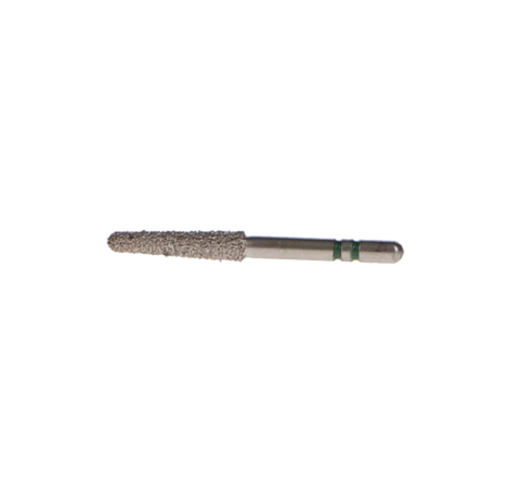 Two Striper Diamond Burs, FG, Round-End Taper, 780.9, 2.1 mm, Coarse, Green, 5/Pk, 2015467