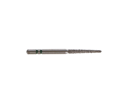 Two Striper Diamond Burs, FG, Round-End Taper, 781.10, 1.3 mm, Coarse, Green, 5/Pk, 2015466