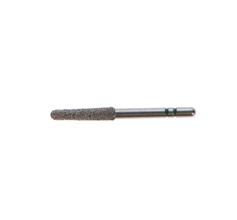 Two Striper Diamond Burs, FG, Round-End Taper, 784.10, 2.1 mm, Coarse, Green, 5/Pk, 2015431