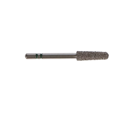Two Striper Diamond Burs, FG, Round-End Taper, 790.8, 2.6 mm, Coarse, Green, 5/Pk, 2015471