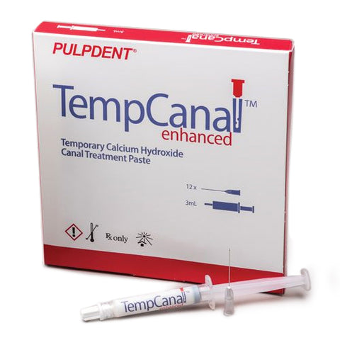TempCanal Calcium-Hydroxide Canal Treatment Paste, Enhanced Kit, 3 ml, 1/Pk, TEK (Exp 12/31/25)