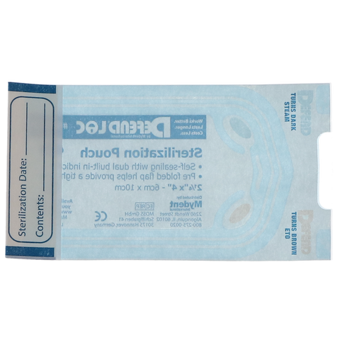 Assure Plus Sterilization Pouches 7" x 14" 200/Pk, 83015, Infection Control, Sterilization-Pouches