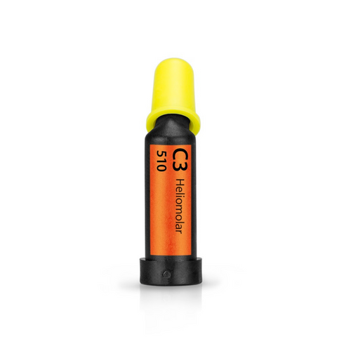 Heliomolar Universal Microfilled Composite, LC, Cartridge Refill, Universal Viscosity, 0.25 g, 510/C3/36, 20/Pk, 541508