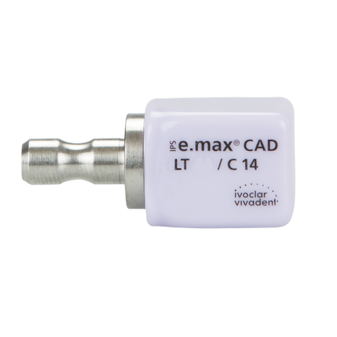 IPS e.max CAD, for CEREC and inLab HT, C14, BL4, 5/Pk, 626430