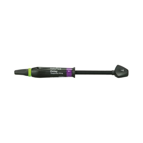 Telio CS Onlay Temporary Filling Material, Light-Cure, Syringe, 2.5 g, Transparent, 3/Pk, 701266 (Exp.10/24/2025)