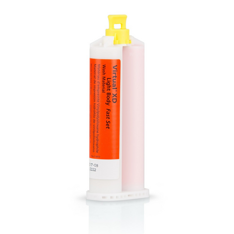 Virtual Impression Material, XD Refill, Light Body, Fast Set, 2/Pk, 646461