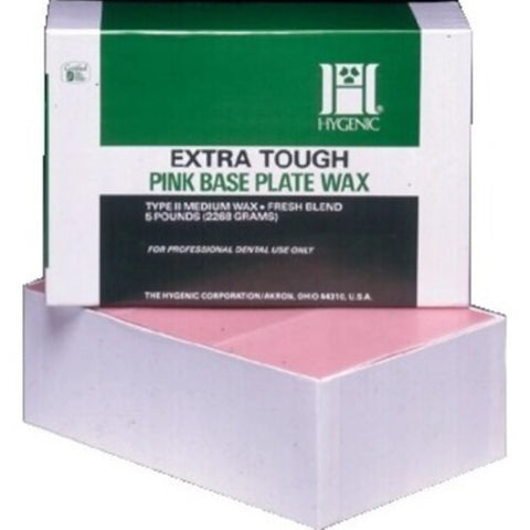 Baseplate Wax, Extra Tough, Pink, 1 lb, 1/Pk, H00803