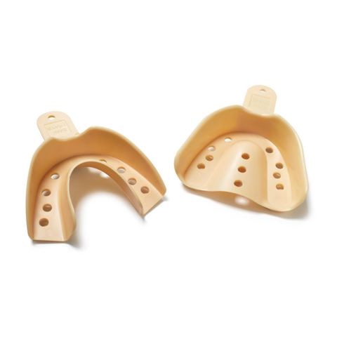 Sani-Trays Impression Trays, Non-Perforated, # 12, Large, Lower, 12/Pk, 011522-012