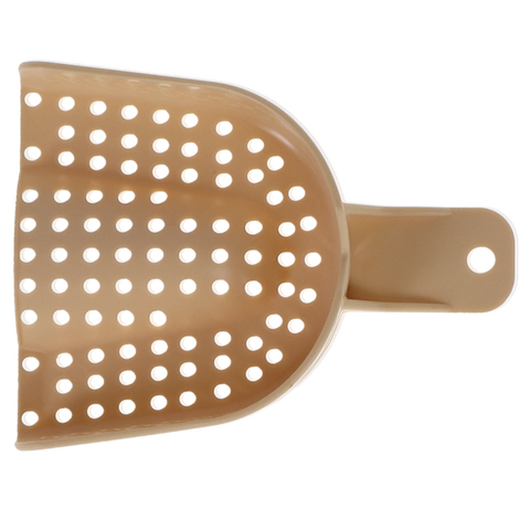 Tra-Tens Disposable Impression Trays, Perforated, # 2, Medium, Upper, 12/Pk, 013452-000, (Discontinued)