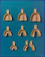 Tra-Tens Disposable Impression Trays, Perforated, # 3, Large Upper, 12/Pk, 013453-000