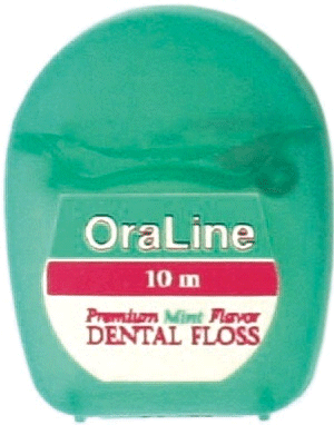 Dental Floss Unwaxed 12 yd, PR107, Preventives, Floss & Accessories