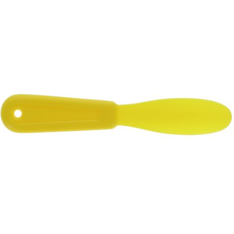 Alginate Spatula, Plastic, Broad Blade, Soft, 7-1/2", Yellow, 1/Pk, 905SA-3