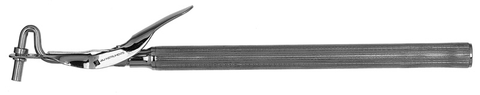 Amalgam Carrier, Lever-Type, Steel Tip, Single-End, # 5, Jumbo, 1/Pk, IN01-423