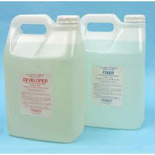 Supermax Type Automatic Solution, Fixer and Developer, 2.5 Gal, 2/Pk, XR300