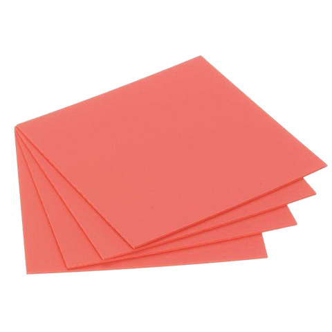 Base Plate Material, 0.060", Pink, 25/Box, LA255