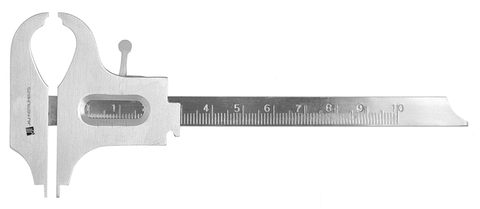 Boley Millimeter Gauge, with Lock, 1/Pk, IN06-800