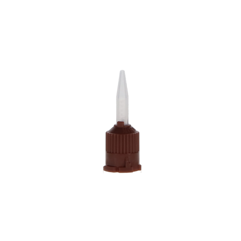 Temporary Cement T-Style Mixing Tips, 1:1, Brown, 25/Pk, MTB-T