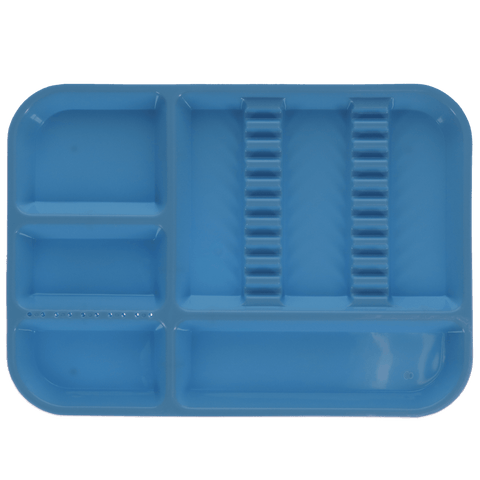 B Divided Tray Blue 1/Pk, OR345, Organizing, Tubs, Trays, & Drawers Set-Up