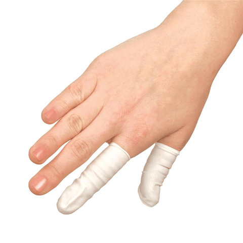 Finger Cots Latex Extra Large, IC643, Infection Control, Glove Accessories