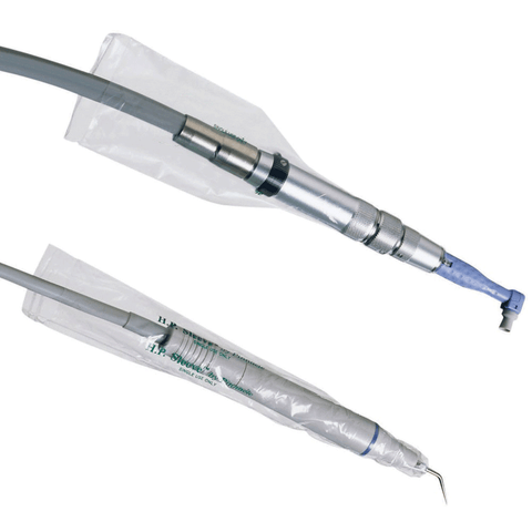 Handpiece Sleeve Model 1" x 8" High-Speed 500/Bx, IC770, Infection Control, Protective Barriers-Handpiece Sleeves