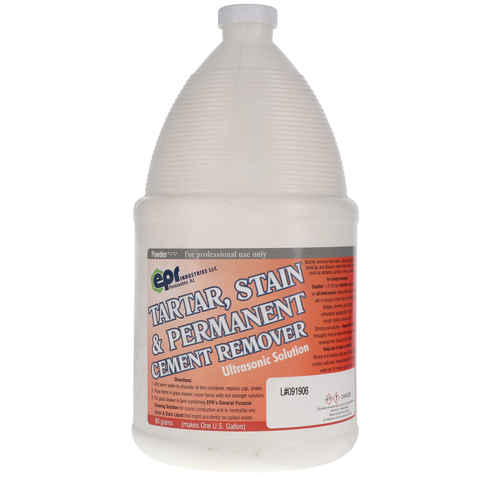 Optimize, Tartar and Stain Remover, Powder, 1 Gallon, 1/Pk, 00139