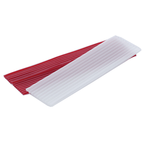 Utility Wax Strips, Large, Red, 75/Pk, WA235