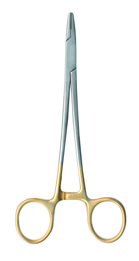 Surgical Needle Holder, with Carbide Tip, Mayo-Hegar, 6", 1/Pk, M6
