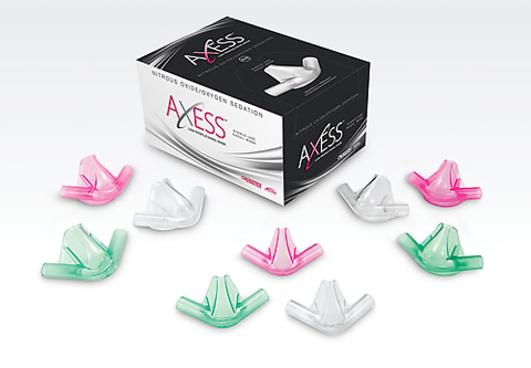 Axess Low Profile Nasal Mask, Medium, Birthday Bubblegum, 24/Pk, 53035-12