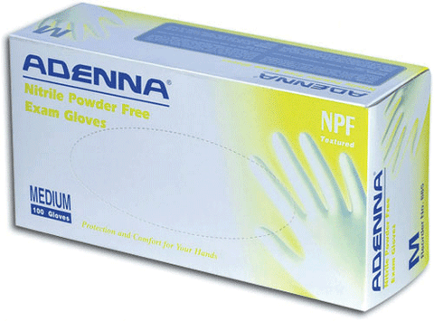 Adenna NPF Nitrile PF XS 100/Bx, NPF880