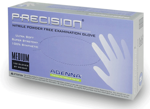 Adenna Precision Nitrile PF LG 100/Bx, PCS776